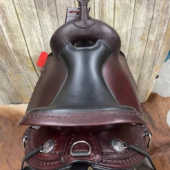 Circle Y Wide 16-Inch-Wide Salt River Flex 2 Trail Saddle 8 Circle Y Wide 16-Inch-Wide Salt River Flex 2 Trail Saddle -Heydudes Cowboy Shop backsear