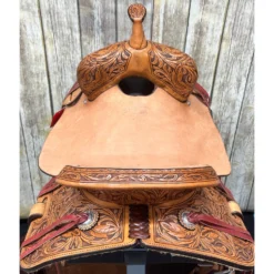 Paul Taylor 15 Inch Floral Barrel Saddle -Heydudes Cowboy Shop barrelback 8fd2d7cc f0c1 4420 88b5 d863c69fd1da