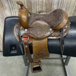 10" Pony Saddle -Heydudes Cowboy Shop brown10inch scaled
