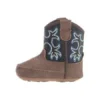 Ariat Infant Brown And Navy Lil Stomper Tombstone Boots