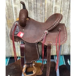 Paul Taylor Chocolate Roughout Barrel Saddle