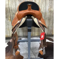 Circle Y 16 Inch Gladewater Show Saddle -Heydudes Cowboy Shop circleyfront
