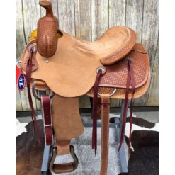HR Saddlery 15 Inch Basic Ranch Cutting Saddle
