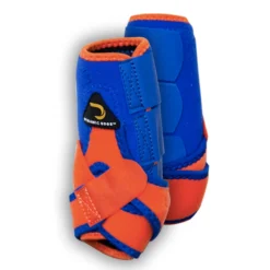 Dynamic Edge Royal Blue And Orange Sport Boots