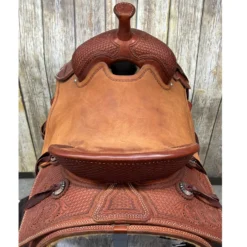 HR Saddlery 16 Inch Signature Ranch Cutter -Heydudes Cowboy Shop eback