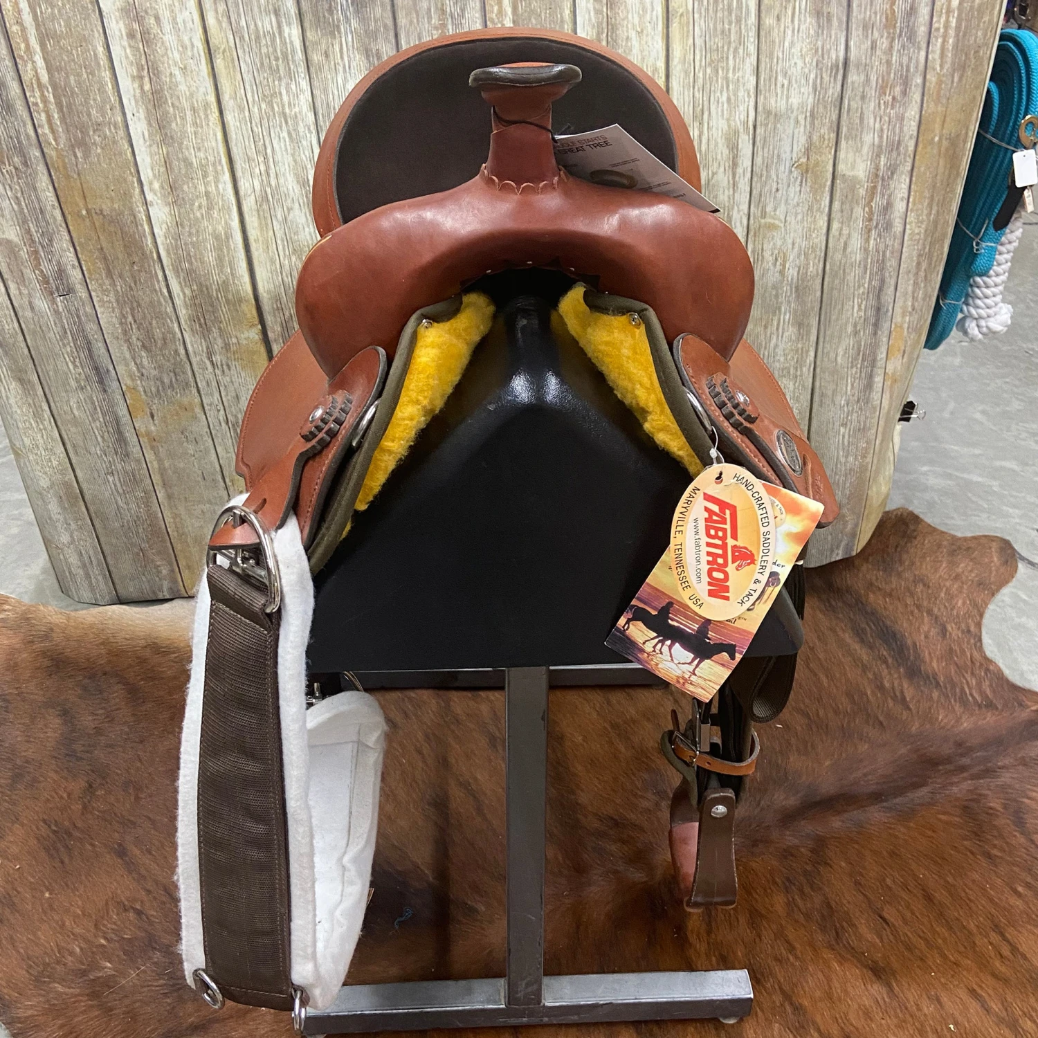 Fabtron 15 Inch Wide Tree Cordura Saddle 2 Fabtron 15 Inch Wide Tree Cordura Saddle - Image 2