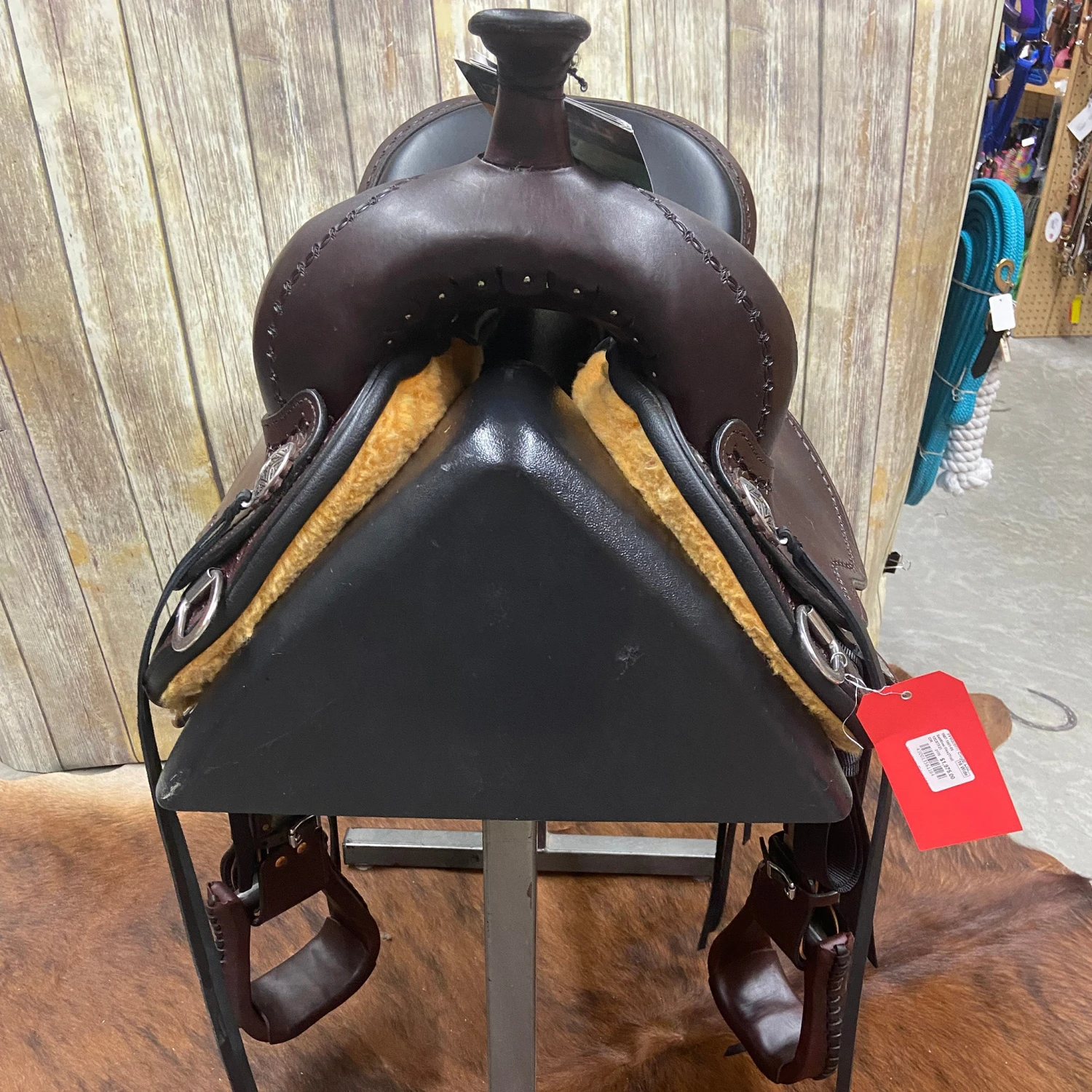 Circle Y Wide 16-Inch-Wide Salt River Flex 2 Trail Saddle 2 Circle Y Wide 16-Inch-Wide Salt River Flex 2 Trail Saddle - Image 2