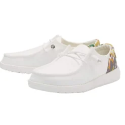 Heydude HEY DUDE WENDY FUNK CHAMBRAY WHITE