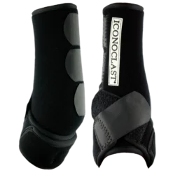 Iconoclast Black Hind Orthopedic Support Boots