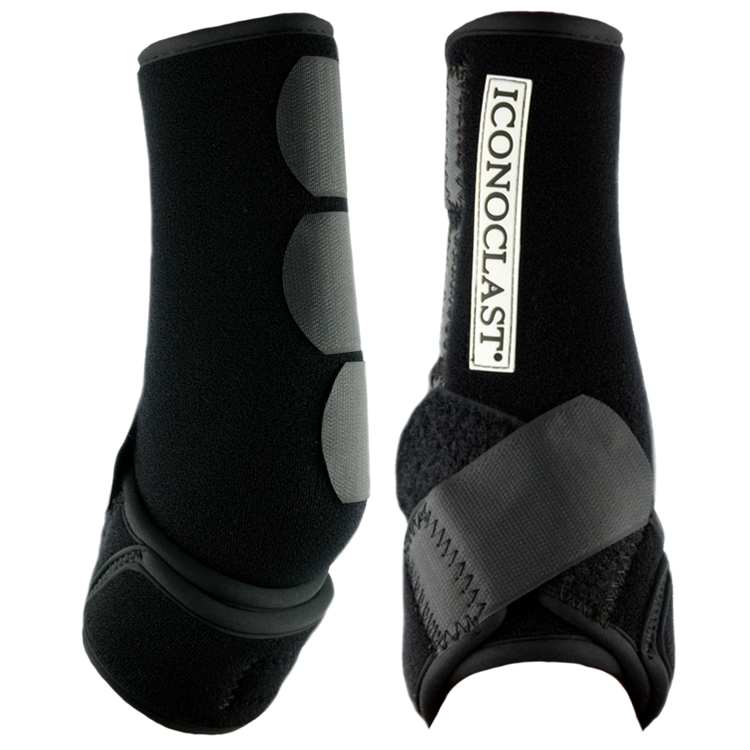 Iconoclast Black Hind Orthopedic Support Boots 1 Iconoclast Black Hind Orthopedic Support Boots