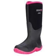 Dryshod Women's Black With Pink Legend Hi Boot