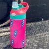 Hot Pink Lightning Bolt Tumbler