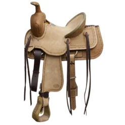 Shiloh Light Oiled Youth 13" Saddle