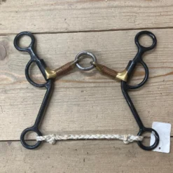 Dutton Bits Swept Back Shank With 3 Piece Center Ring Mouthpiece