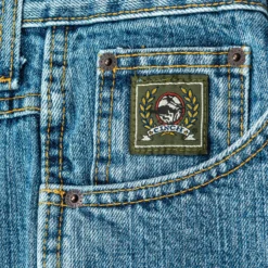 Cinch Medium Stonewash Green Label Jeans -Heydudes Cowboy Shop mb90530001 1168 detail