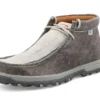 Twisted X Men's Grey Eco Cell Stretch Driving Moc