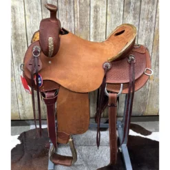 HR Saddlery 16.5 Inch Association Mule Saddle
