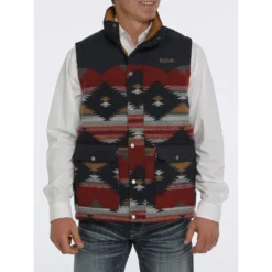Cinch Aztec Puffer Vest