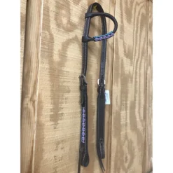 Purple And Black Aztec Beaded Slip Ear