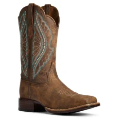 Ariat Women's Tack Room Brown PrimeTime Square Toe Boots -Heydudes Cowboy Shop s l1600 cad78697 8669 4a6e 8df0 42f08b1d6ca9