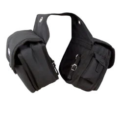 Cashel Deluxe Black Saddle Bag