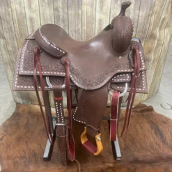 HR Saddlery 16 Inch Signature Cow Horse Saddle 7 HR Saddlery 16 Inch Signature Cow Horse Saddle -Heydudes Cowboy Shop side b8c3005f b6b9 4098 b92b 51a2f66bc69e