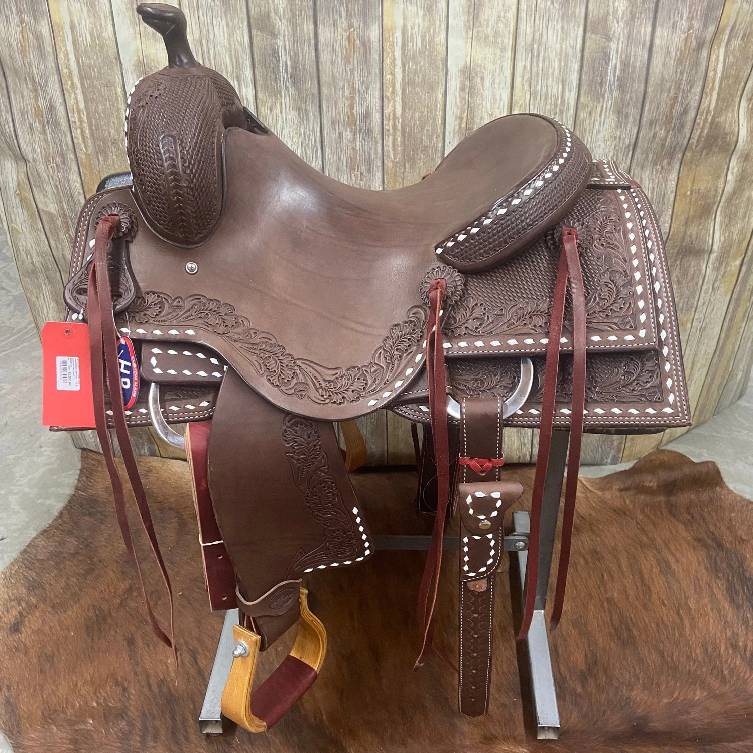 HR Saddlery 16 Inch Signature Cow Horse Saddle 1 HR Saddlery 16 Inch Signature Cow Horse Saddle