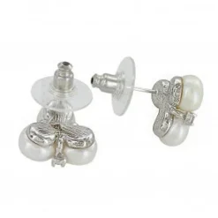 Montana Silversmiths Montana Silver Women's Pearl Post Earrings -Heydudes Cowboy Shop sler013 alt2