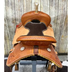 Paul Taylor Barrel Saddle -Heydudes Cowboy Shop srsback