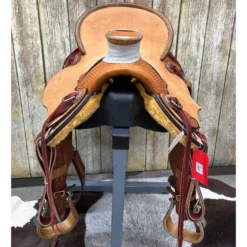 HR Saddlery 16 Inch Staci Wade Saddle -Heydudes Cowboy Shop stacifront