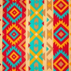 Wyoming Traders Gold And Red Southwest Wild Rag