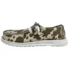 Very G Tan Meadows Cow Print Casual Shoe
