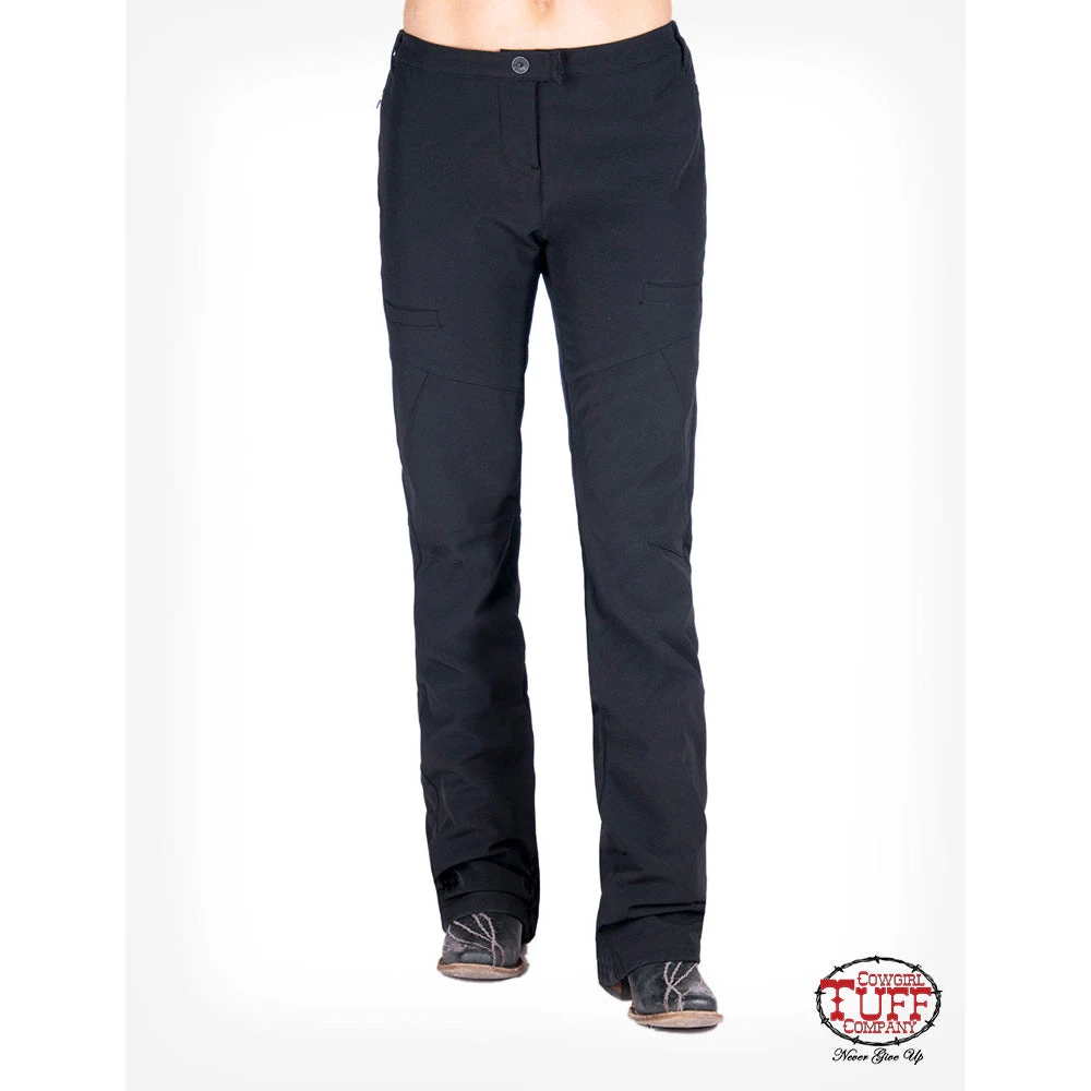 Cowgirl Tuff Black Outerwear Pants 2 Cowgirl Tuff Black Outerwear Pants - Image 2