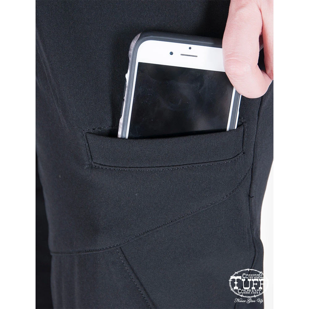Cowgirl Tuff Black Outerwear Pants 4 Cowgirl Tuff Black Outerwear Pants - Image 4